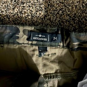 Nick Danger Camo Shorts 34